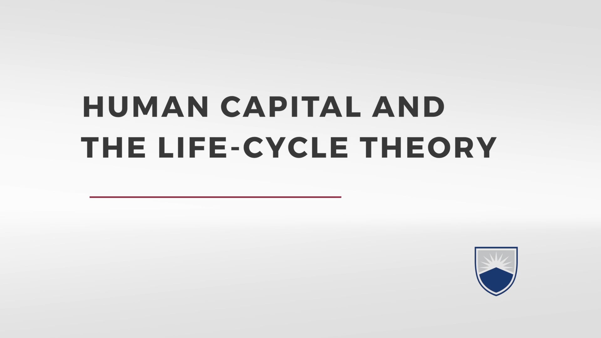 Human Capital And The Life Cycle Theory Sensible Financial Planning 7140